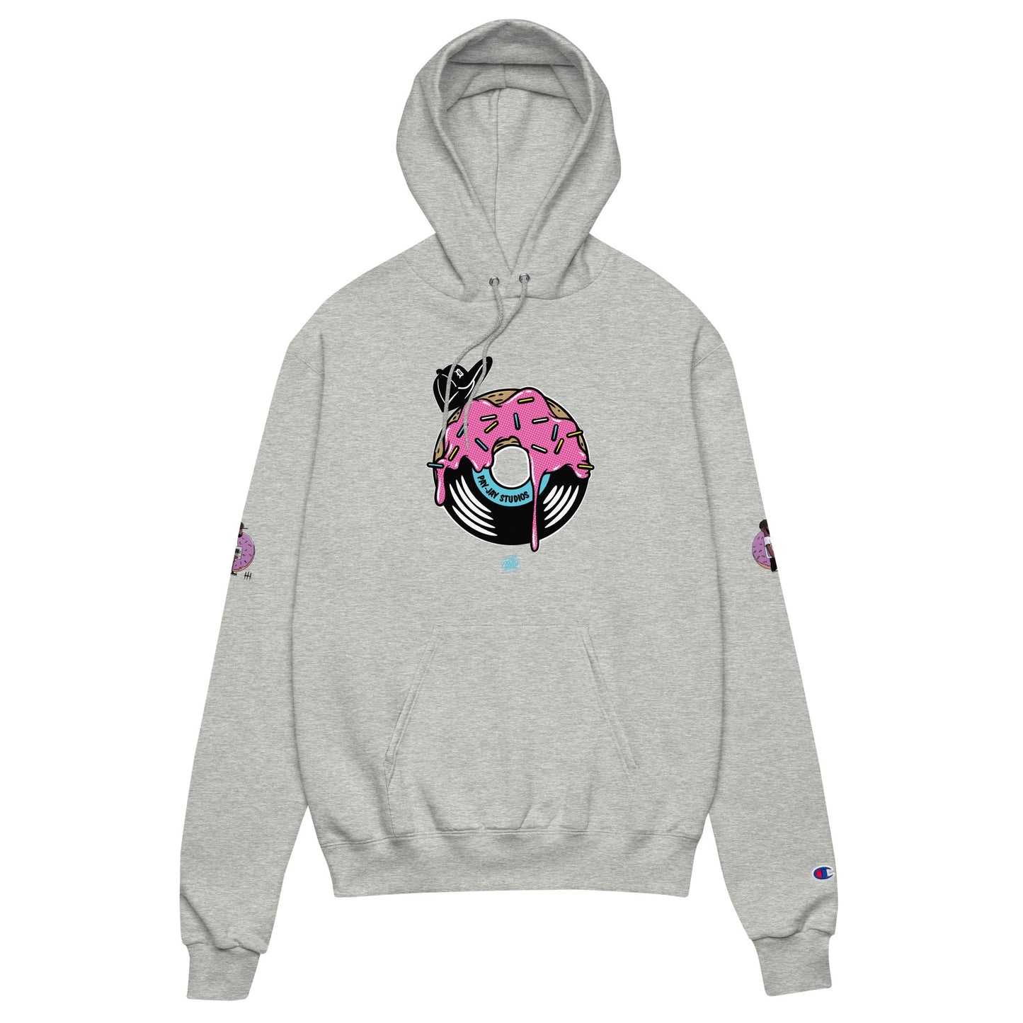 ED GUTTER DONUTS Unisex Champion hoodie - OFFICIAL MADUKES PRESENTS