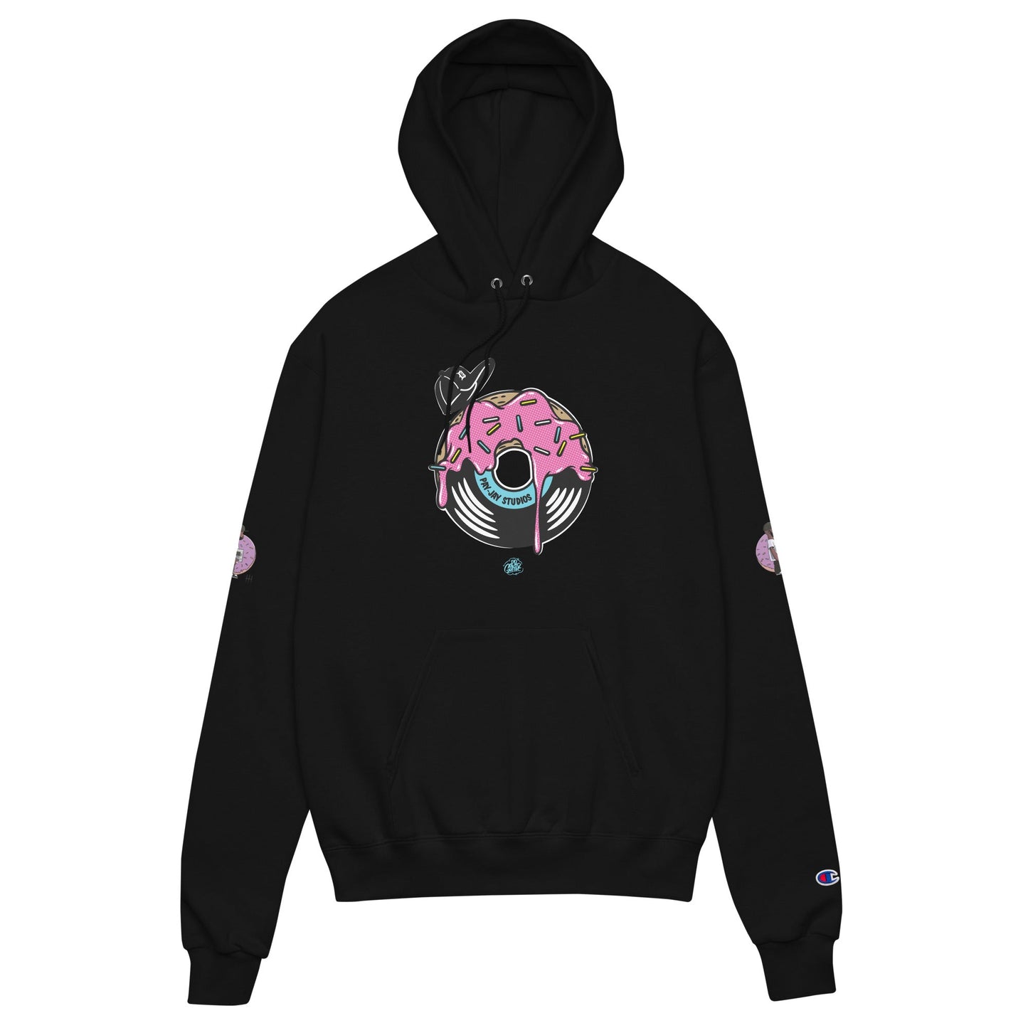 ED GUTTER DONUTS Unisex Champion hoodie - OFFICIAL MADUKES PRESENTS