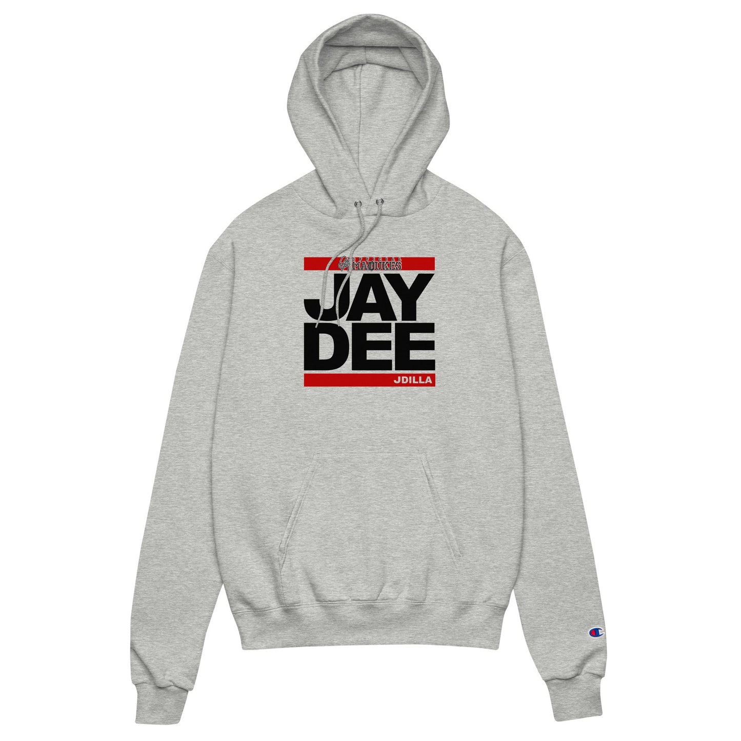 JAY DEE / JDILLA ma dukes Unisex Champion hoodie - OFFICIAL MADUKES PRESENTS