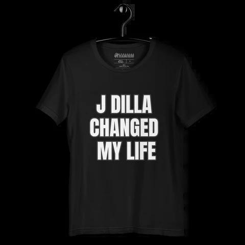 デッドストック　J dilla CHANGED MY LIFE Tシャツ J Dilla Changed My Life Short-sleeve Unisex T-shirt, Hip Hop