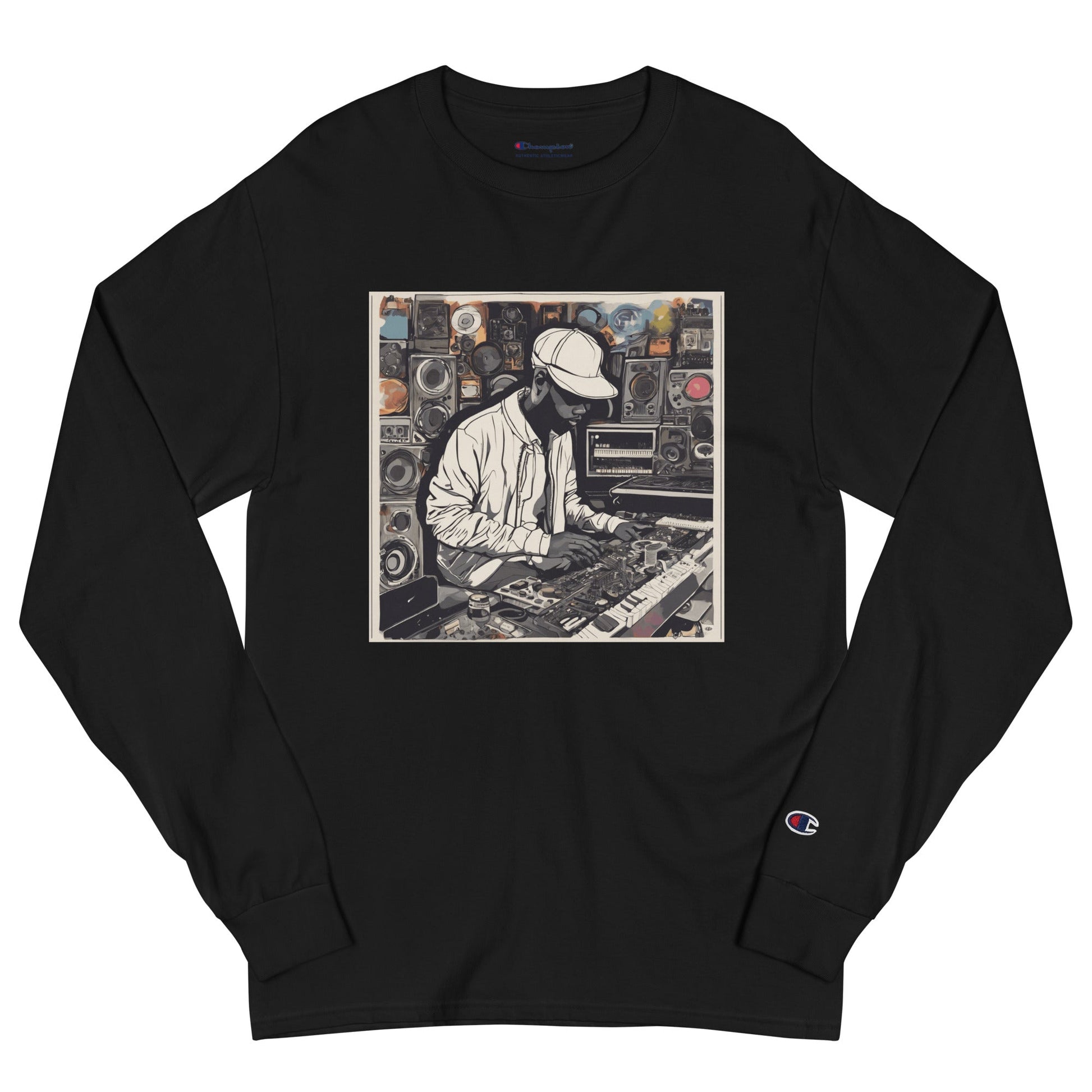 DILLA ART Men's Champion Long Sleeve Shirt - OFFICIAL MADUKES PRESENTS
