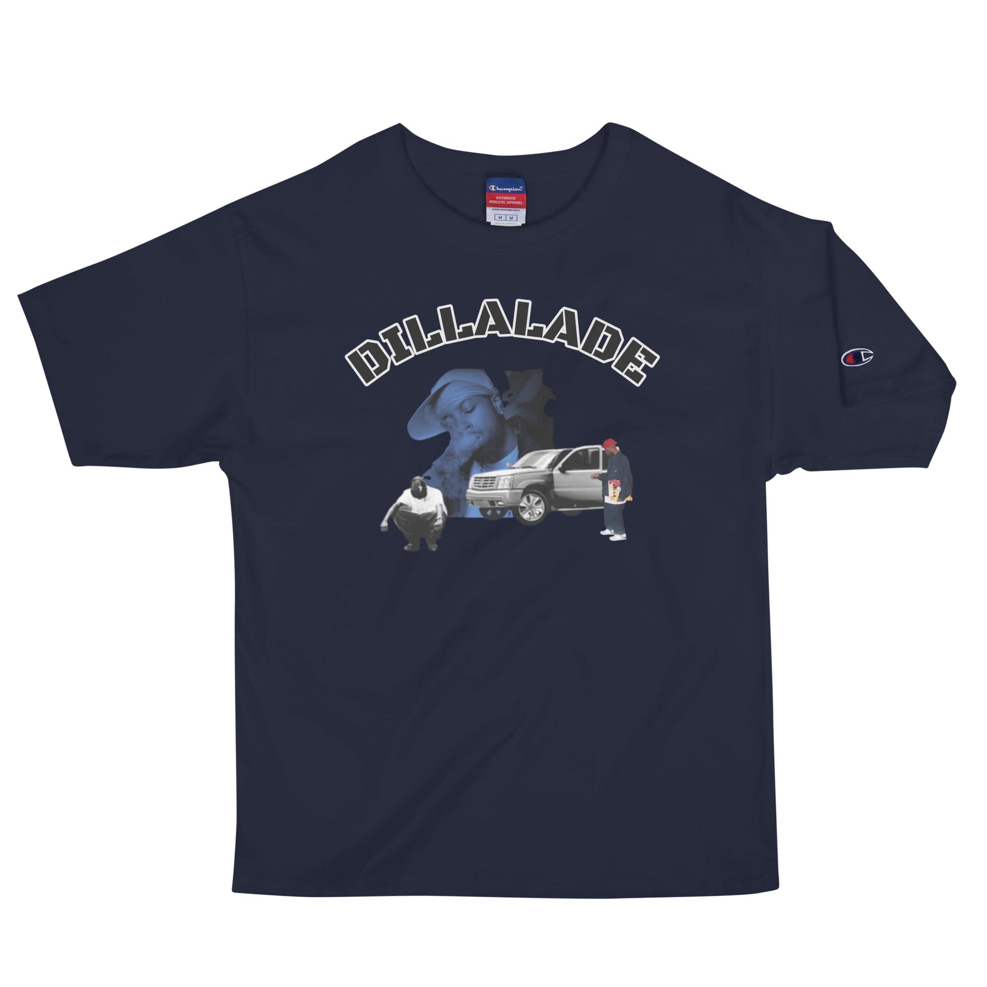 DILLALADE Men's Champion T-Shirt - OFFICIAL MADUKES PRESENTS