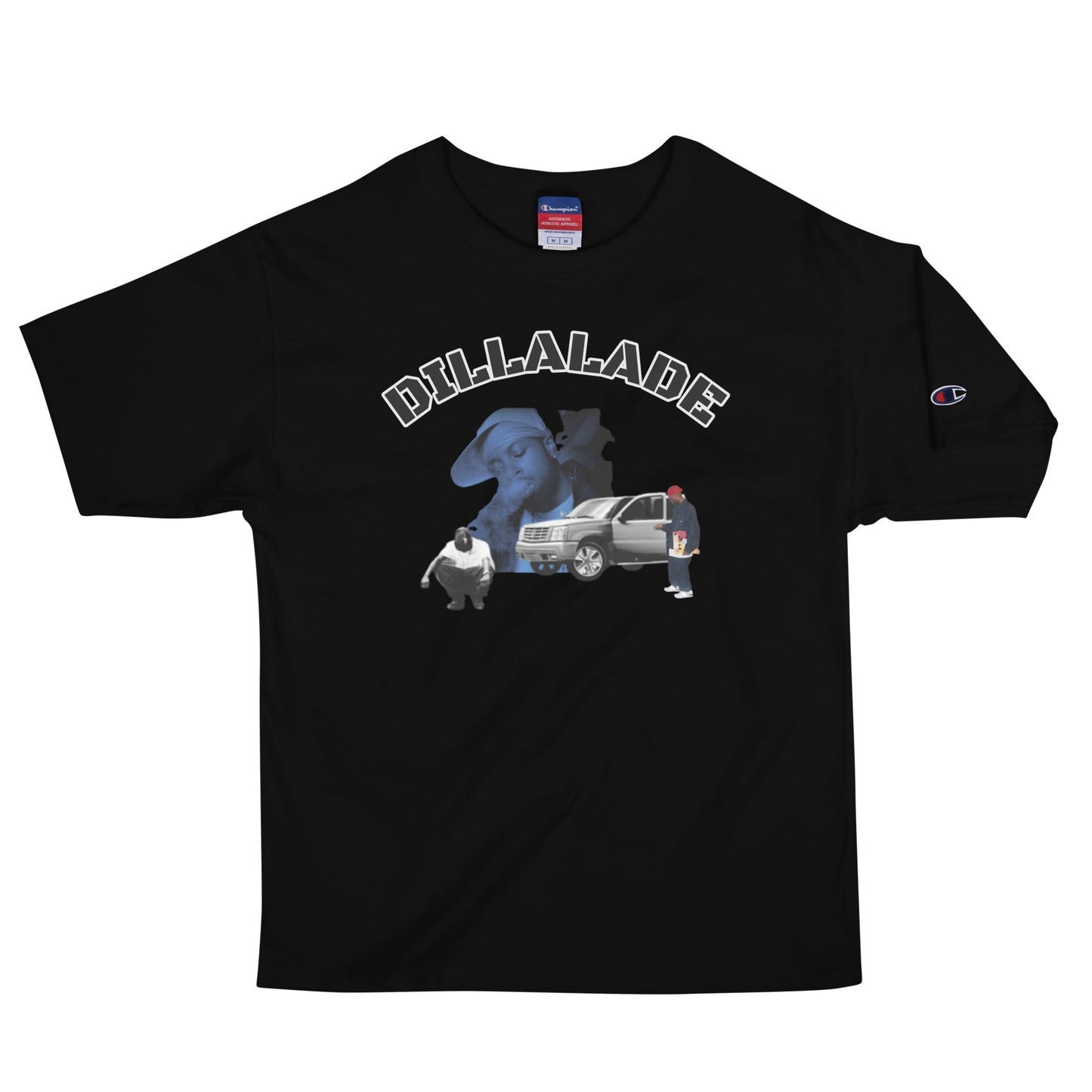 DILLALADE Men's Champion T-Shirt - OFFICIAL MADUKES PRESENTS