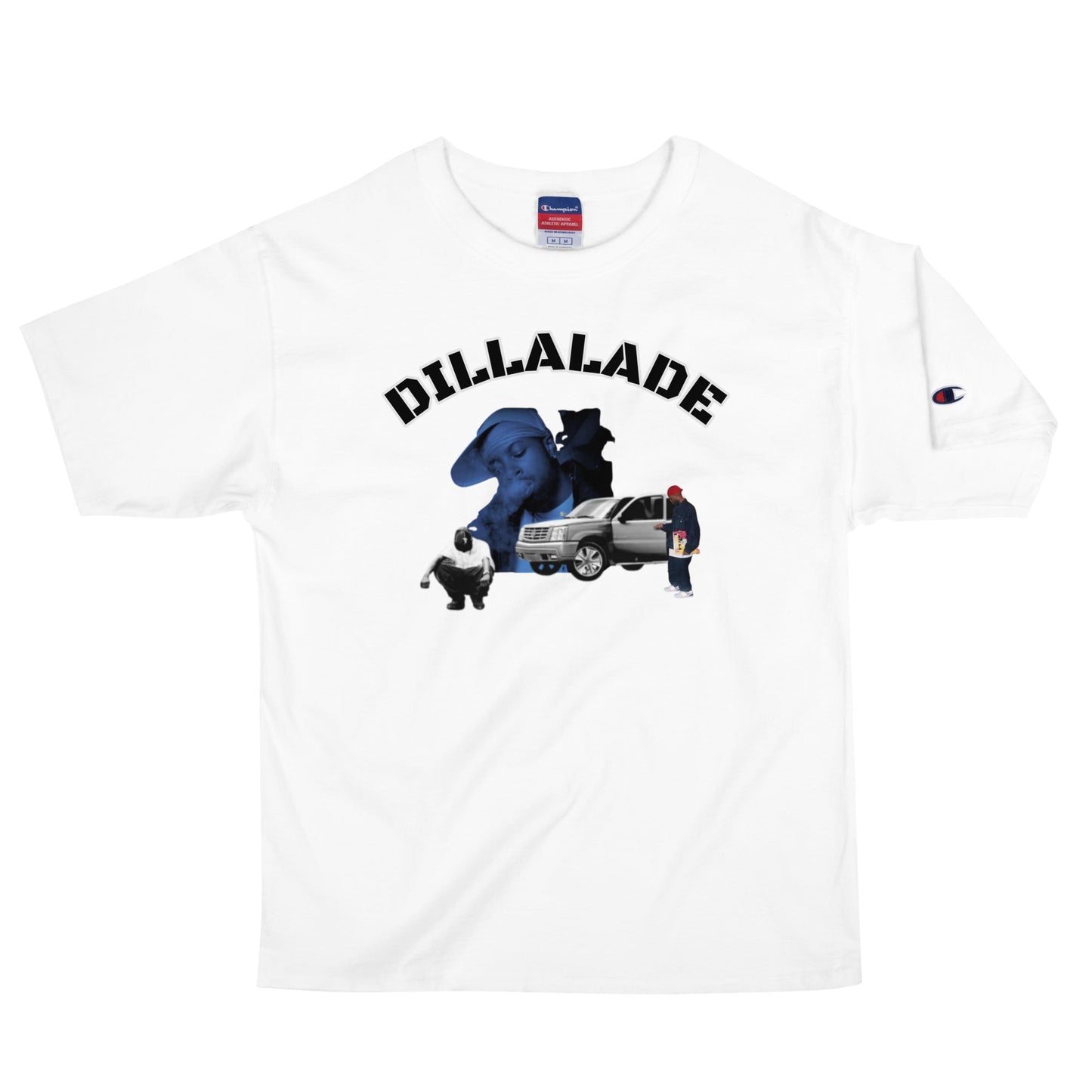 DILLALADE Men's Champion T-Shirt - OFFICIAL MADUKES PRESENTS