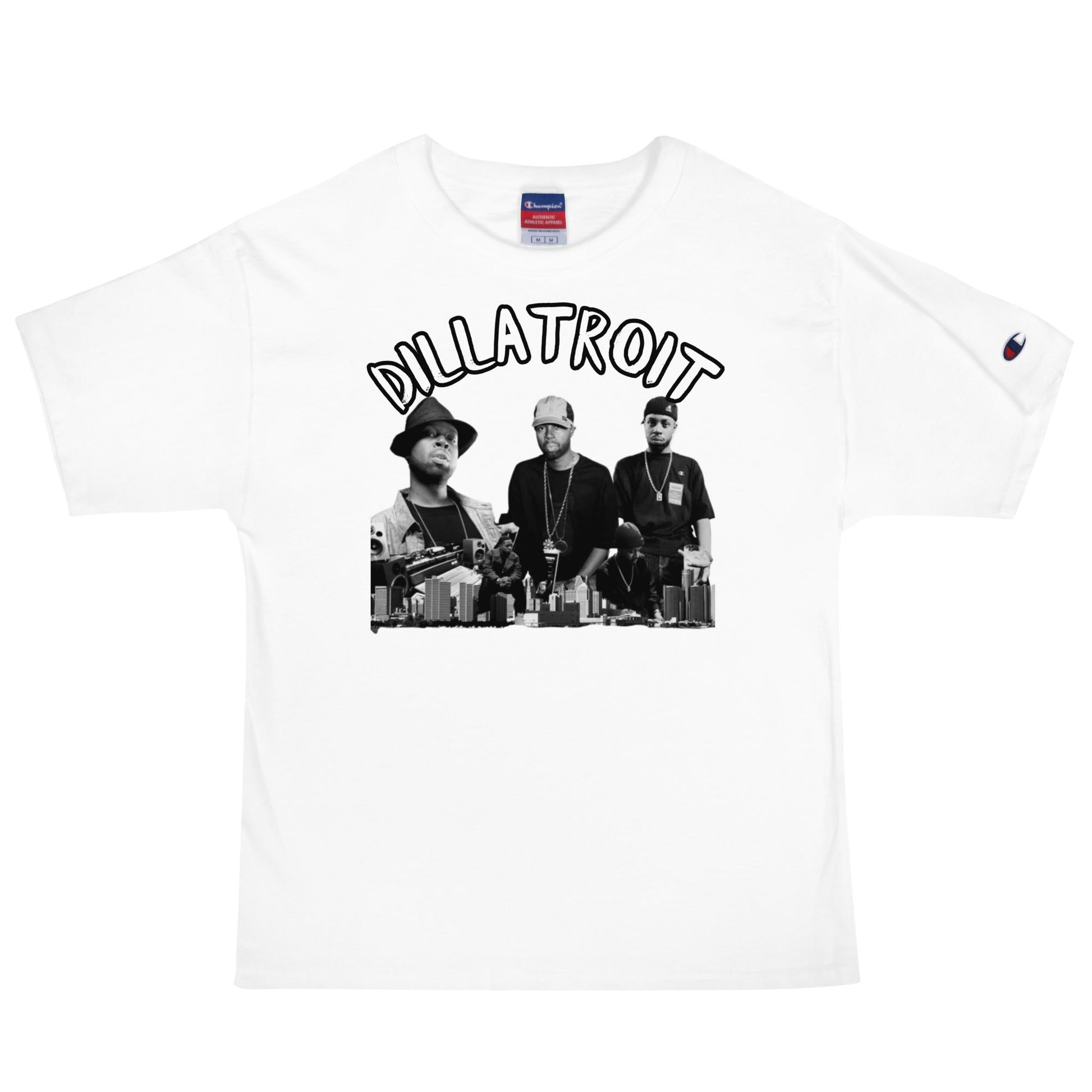 DILLATROIT Men's Champion T-Shirt - OFFICIAL MADUKES PRESENTS