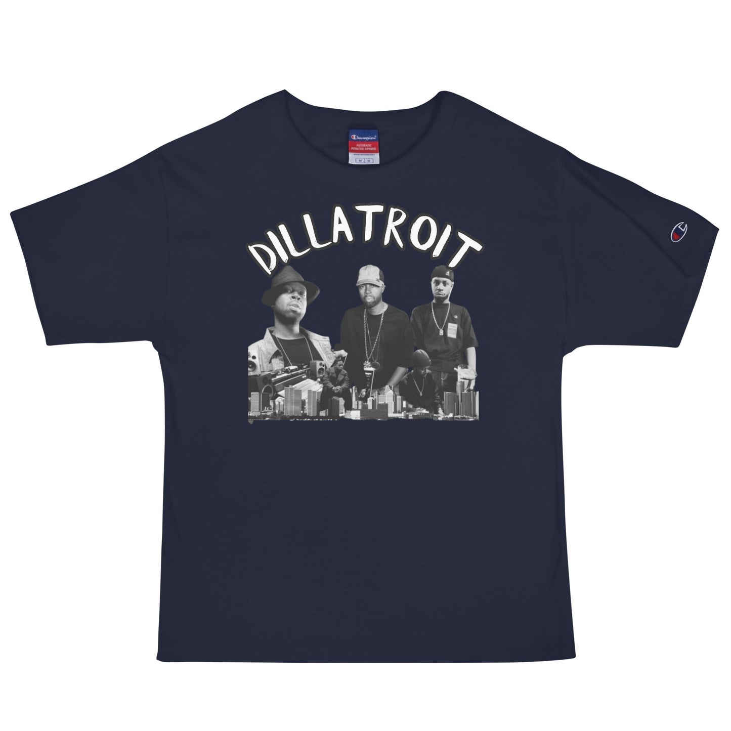 DILLATROIT Men's Champion T-Shirt - OFFICIAL MADUKES PRESENTS