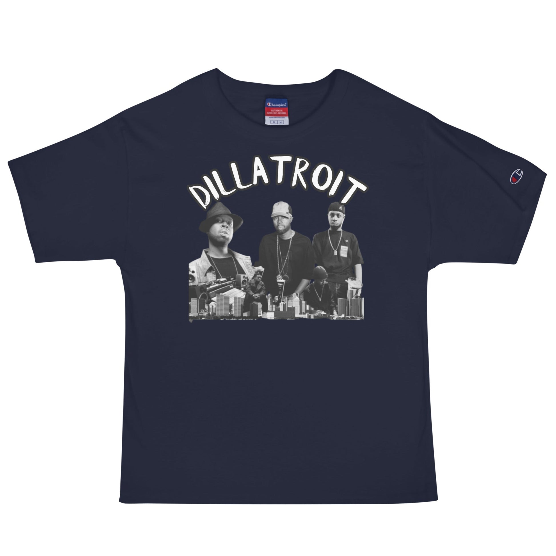 DILLATROIT Men's Champion T-Shirt - OFFICIAL MADUKES PRESENTS