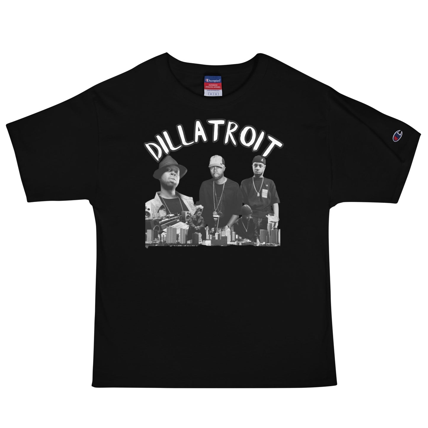 DILLATROIT Men's Champion T-Shirt - OFFICIAL MADUKES PRESENTS