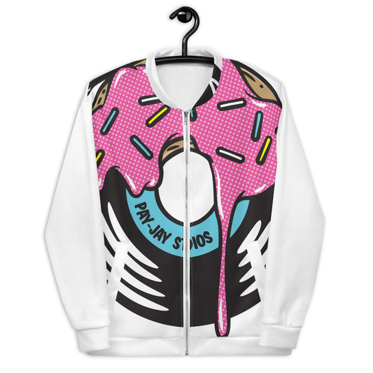 ED GUTTER DONUTS Unisex Bomber Jacket (Donation Design) - OFFICIAL MADUKES PRESENTS