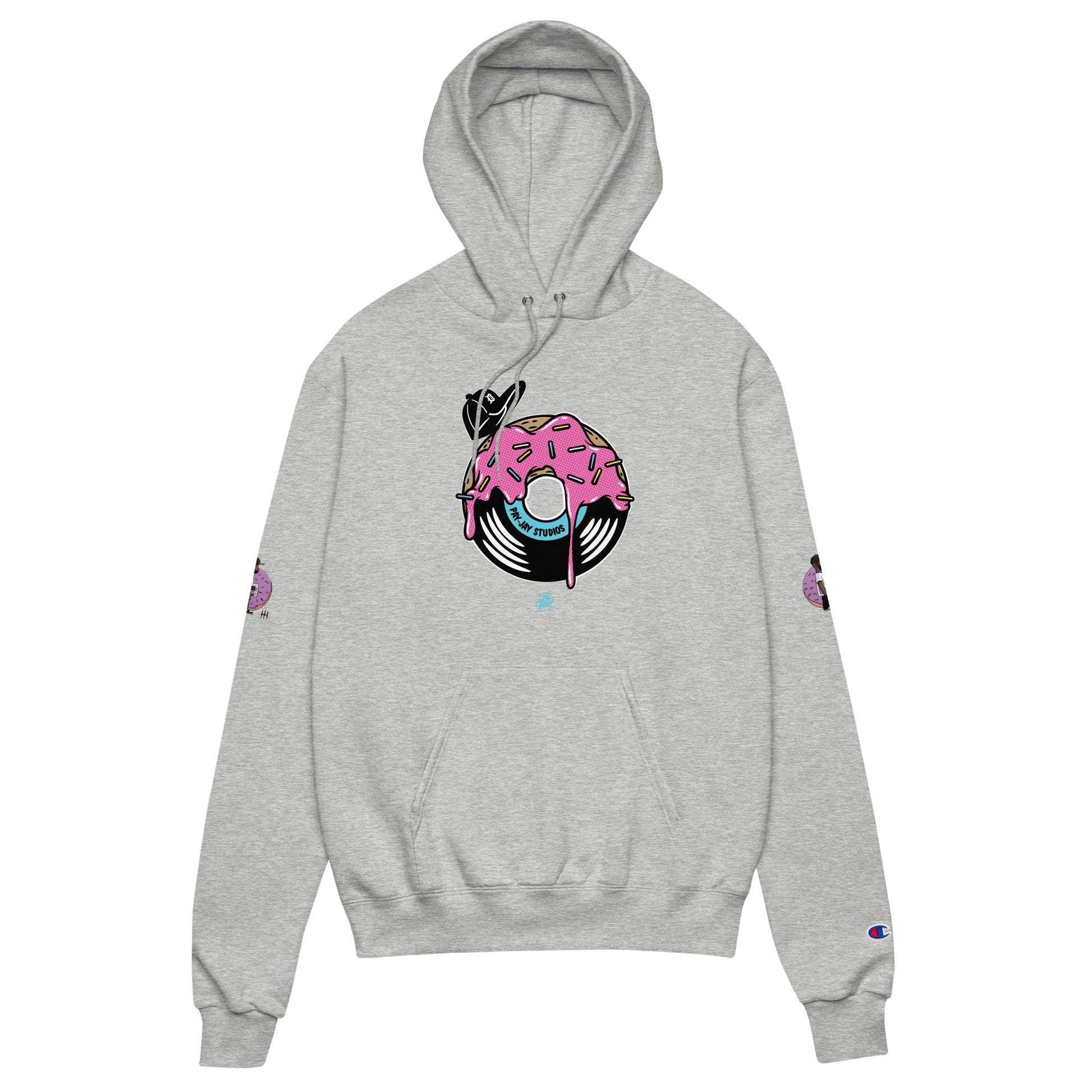 ED GUTTER DONUTS Unisex Champion hoodie - OFFICIAL MADUKES PRESENTS
