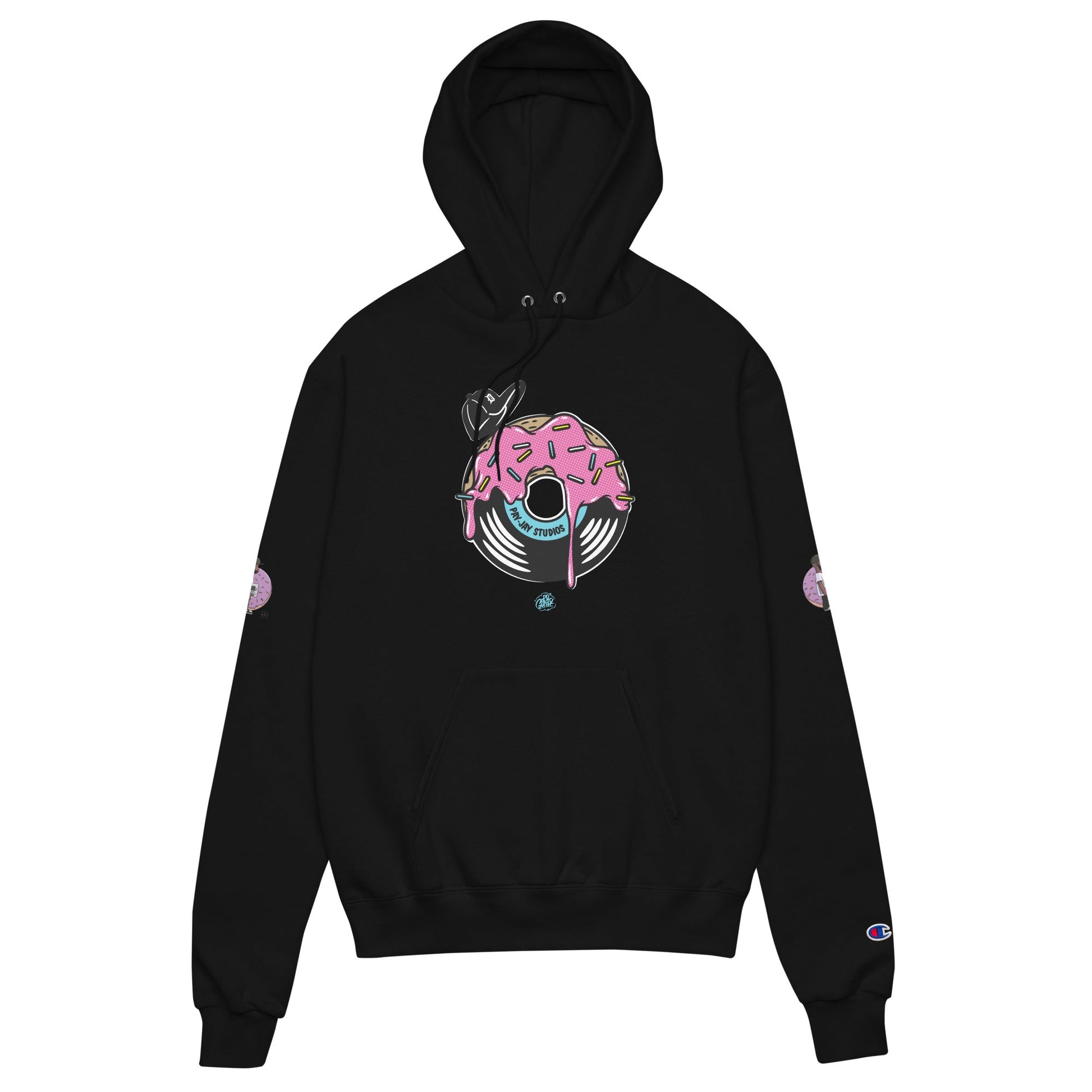 ED GUTTER DONUTS Unisex Champion hoodie - OFFICIAL MADUKES PRESENTS