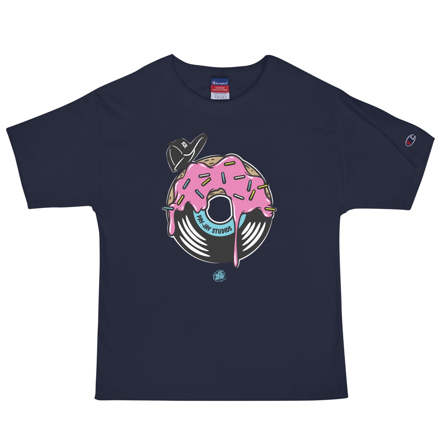 ED GUTTER Men's Champion T-Shirt - OFFICIAL MADUKES PRESENTS