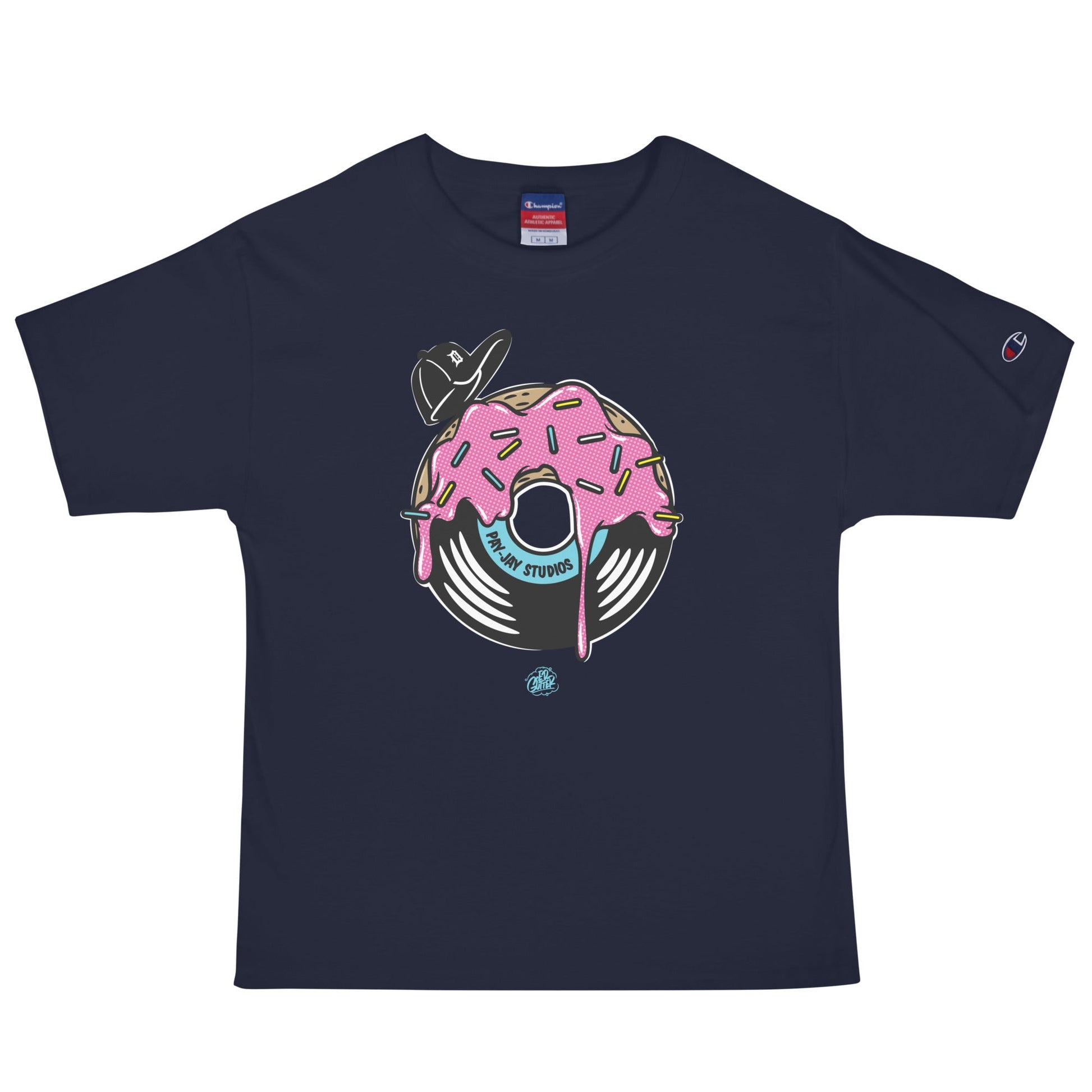 ED GUTTER Men's Champion T-Shirt - OFFICIAL MADUKES PRESENTS