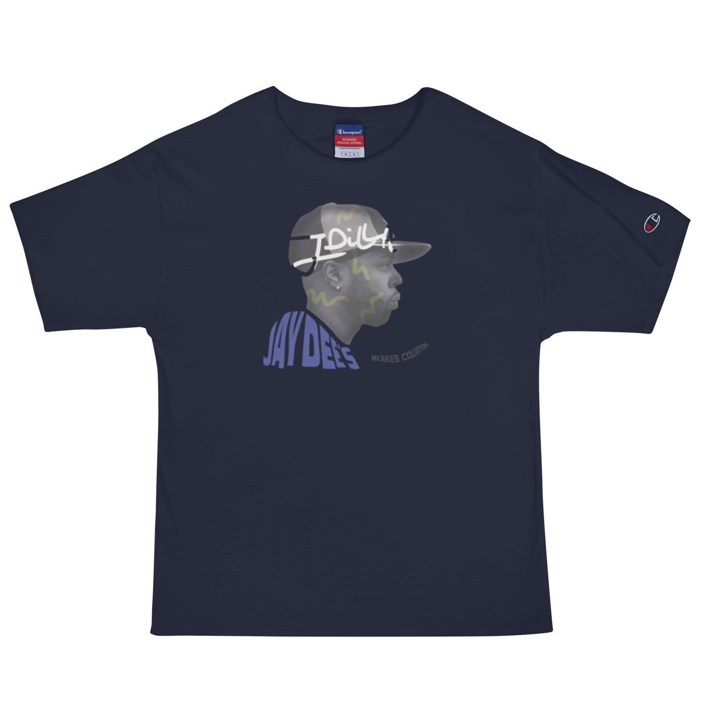 JAY DEE / J DILLA Men's Champion T-Shirt - OFFICIAL MADUKES PRESENTS