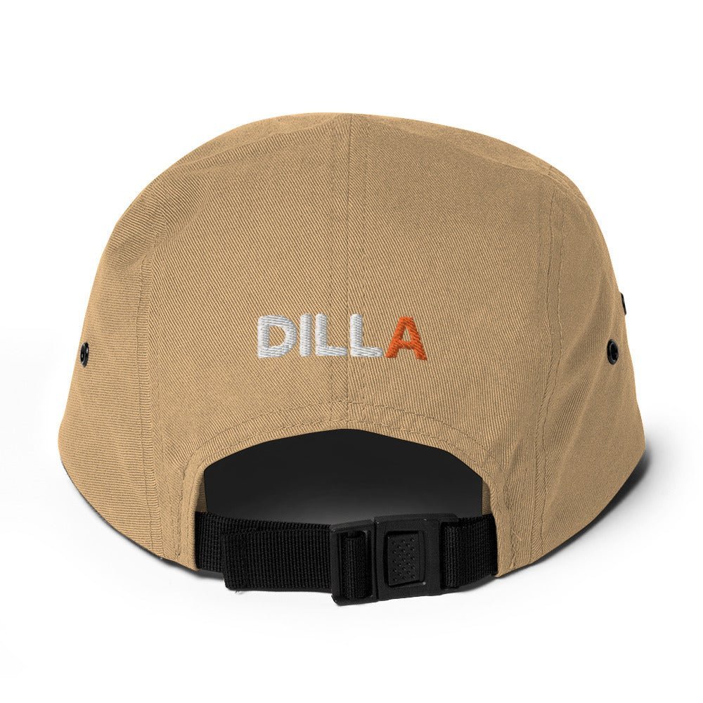 JAY DEE WHITE LETTERS Five Panel Cap - OFFICIAL MADUKES PRESENTS